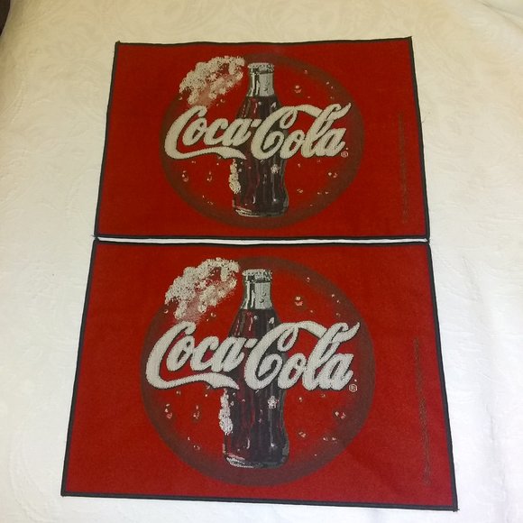 The Coca Cola Company Accents Rare Coca Cola Placemats Cloth Vintage Poshmark The Coca Cola Company Accents Rare Coca Cola Placemats Cloth Vintage Poshmark